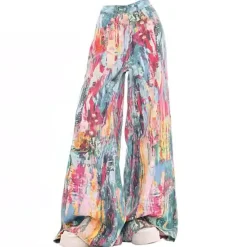 Jeans*Boogzel Clothing Tie-Dye Wide-Leg Jeans Multi