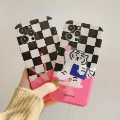 Iphone Cases*Boogzel Clothing Tiger Plaid iPhone Case