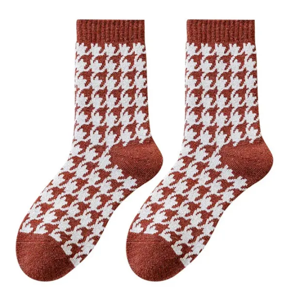 Socks*Boogzel Clothing Too Well Brown Socks