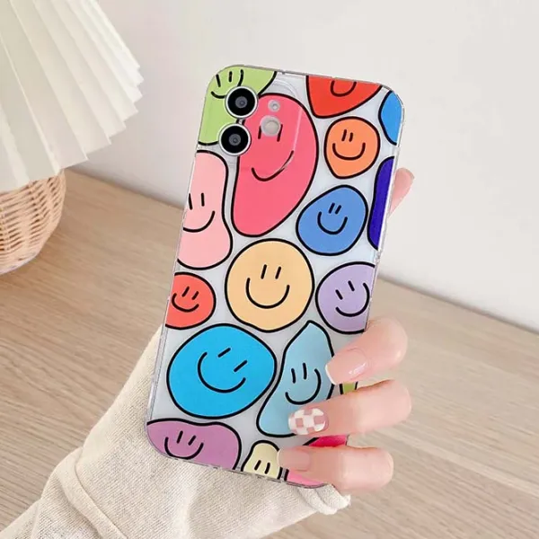 Iphone Cases*Boogzel Clothing Trippy Smiley iPhone Case