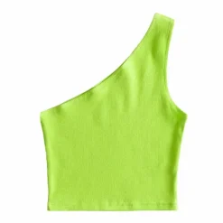 Crop Tops*Boogzel Clothing Tropical Baby Ribbed Top