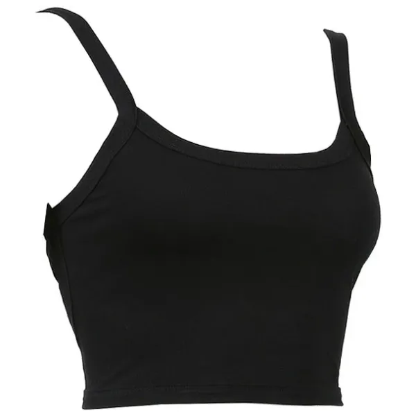 Crop Tops*Boogzel Clothing Try Again Tank Top Black