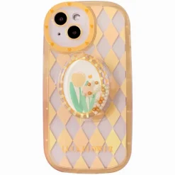 Iphone Cases*Boogzel Clothing Tulip Argyle Check iPhone Case