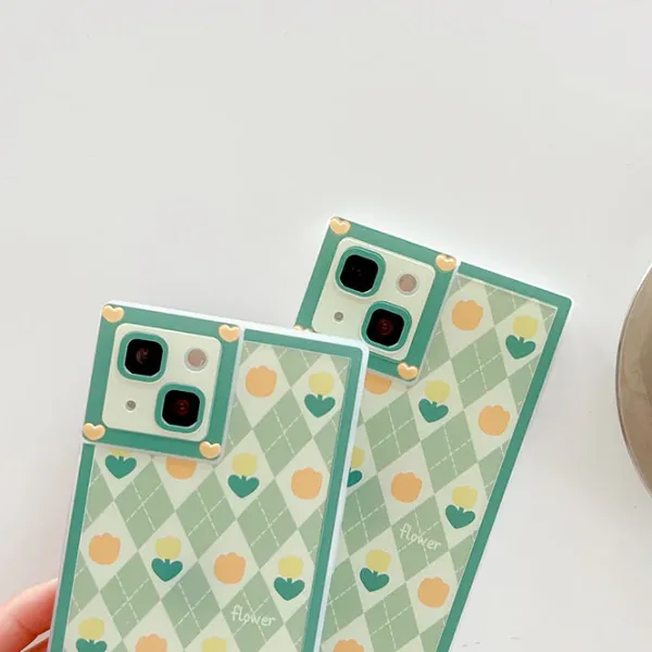 Iphone Cases*Boogzel Clothing Tulip Argyle iPhone Case Green
