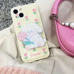 Iphone Cases*Boogzel Clothing Tulip Puppy iPhone Case Yellow
