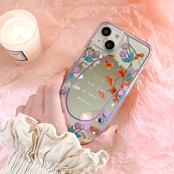 Iphone Cases*Boogzel Clothing Tulips Mirror iPhone Case