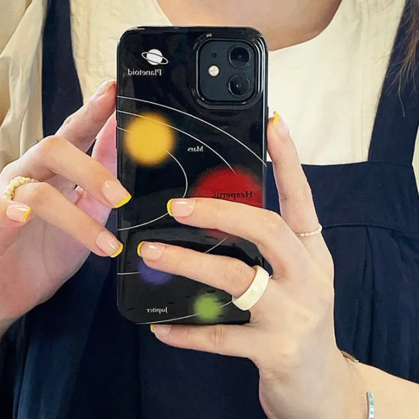 Iphone Cases*Boogzel Clothing Universe iPhone Case Black
