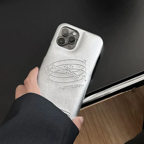 Iphone Cases*Boogzel Clothing Universe iPhone Case Silver