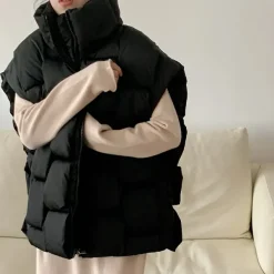 Coats & Jackets*Boogzel Clothing Vacay Mode Oversized Puffer Vest