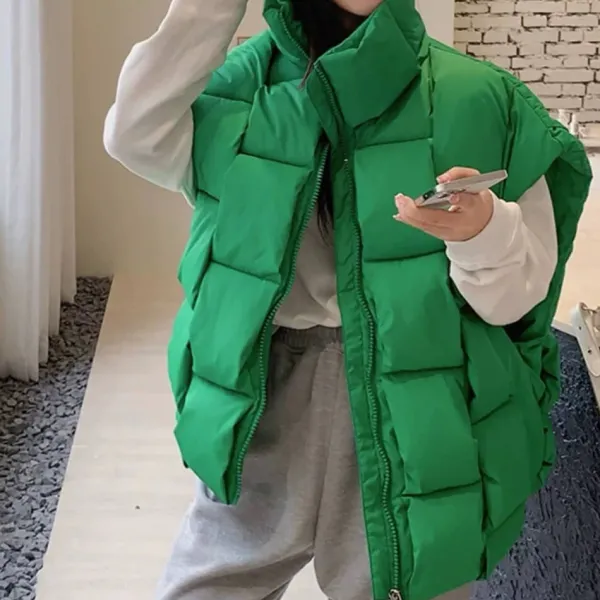 Coats & Jackets*Boogzel Clothing Vacay Mode Oversized Puffer Vest