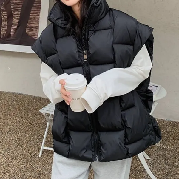 Coats & Jackets*Boogzel Clothing Vacay Mode Oversized Puffer Vest