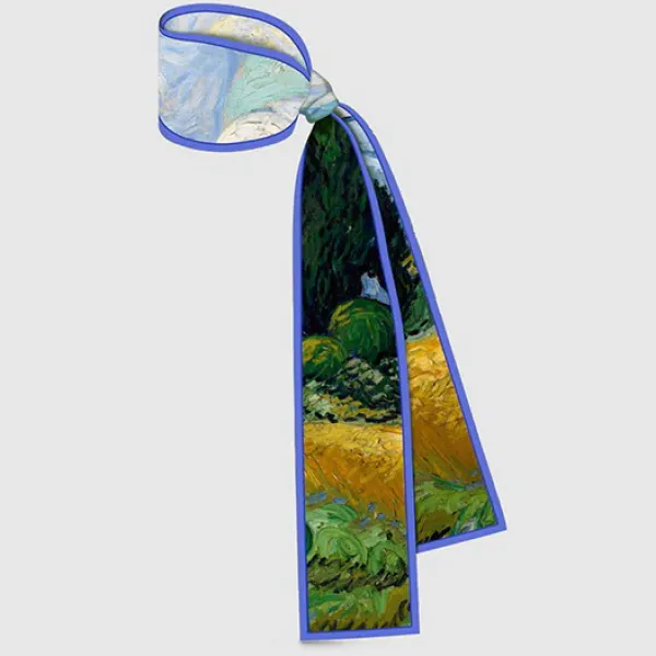 Other*Boogzel Clothing Van Gogh Oil Painting Scarf