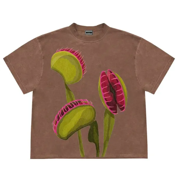 Aesthetic T-Shirts & Graphic Tees*Boogzel Clothing Venus Flytrap Graphic Shirt