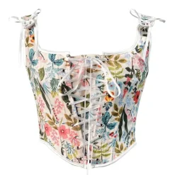 Corset Tops*Boogzel Clothing Vintage Floral Print Corset