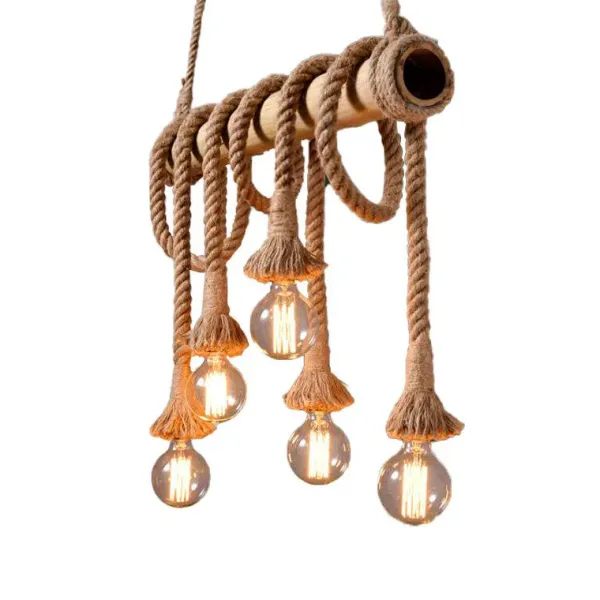 Lights & Lamps|Aesthetic Room Decor*Boogzel Clothing Vintage Rope Pendant Light