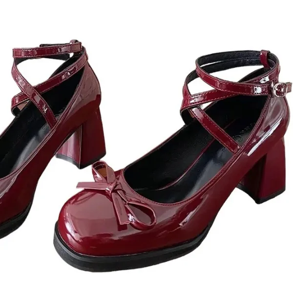 Classics|Sandals / Mary Janes*Boogzel Clothing Vintage Style Lacquered Mary Janes