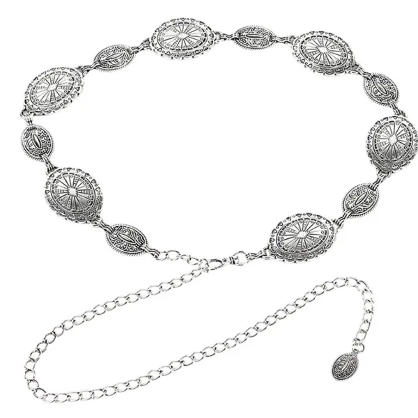 Belts & Chains*Boogzel Clothing Vintage Style Medallion Chain Belt