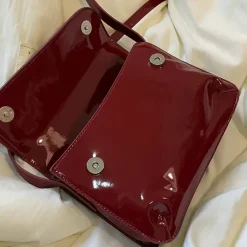 Bags & Purses*Boogzel Clothing Vintage Style Lacque Bag Red