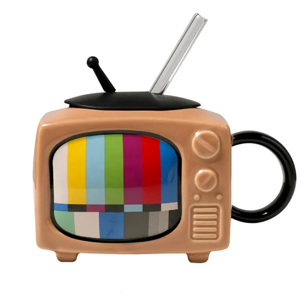 Aesthetic Kitchen|Aesthetic Room Decor*Boogzel Clothing Vintage TV Ceramic Mug