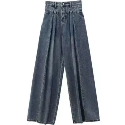 Jeans*Boogzel Clothing Vintage Wide Leg Jeans Blue