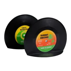 Aesthetic Room Decor*Boogzel Clothing Vinyl Record Book Stand Black