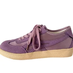 Aesthetic Sneakers*Boogzel Clothing Violet Suede Retro Sneakers Purple