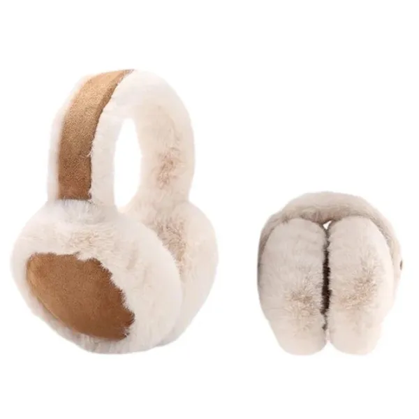 Other|Hats*Boogzel Clothing Warm Sheepskin Earmuffs Brown/beige