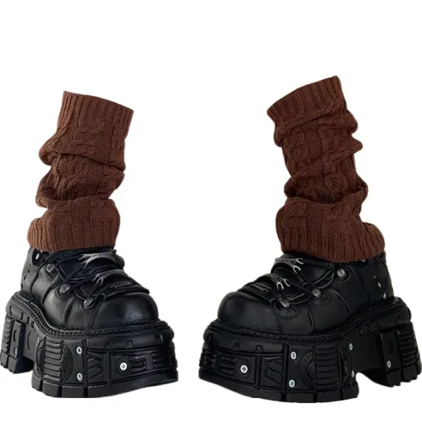 Other|Socks*Boogzel Clothing Warm Vibes Leg Warmers Brown