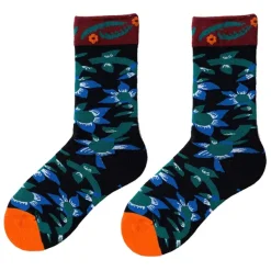 Socks*Boogzel Clothing Water Lilies Socks Blue