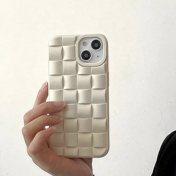 Iphone Cases*Boogzel Clothing Checkered iPhone Case White