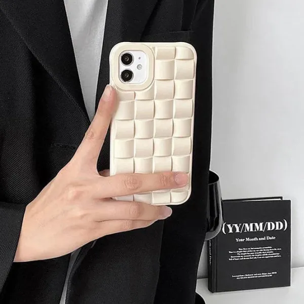 Iphone Cases*Boogzel Clothing Checkered iPhone Case White