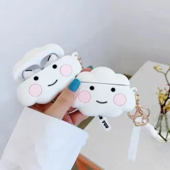 Iphone Cases*Boogzel Clothing Cloud Airpods Case White