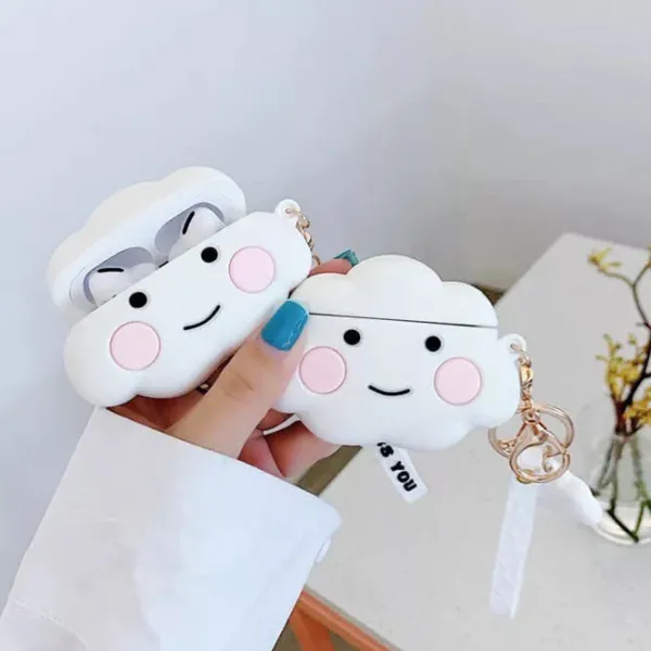 Iphone Cases*Boogzel Clothing Cloud Airpods Case White