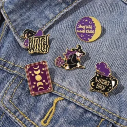 Other*Boogzel Clothing Witch Vibes Brooch Pins