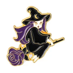 Other*Boogzel Clothing Witch Vibes Brooch Pins