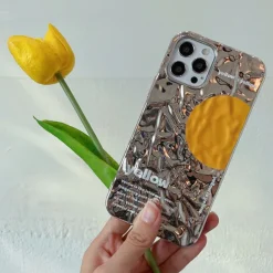 Iphone Cases*Boogzel Clothing Yellow Color iPhone Case Silver/yellow