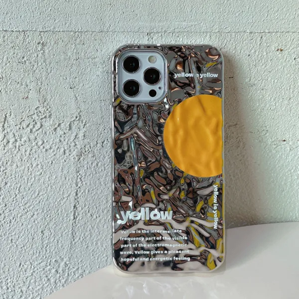 Iphone Cases*Boogzel Clothing Yellow Color iPhone Case Silver/yellow