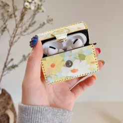 Iphone Cases*Boogzel Clothing Floral Print Airpods Case Yellow