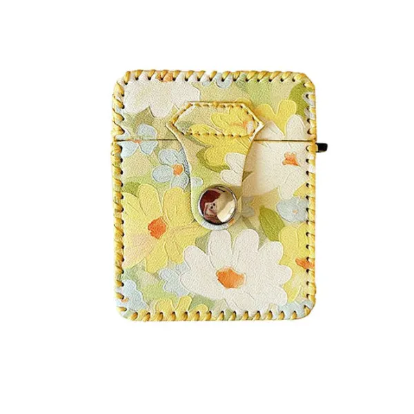 Iphone Cases*Boogzel Clothing Floral Print Airpods Case Yellow