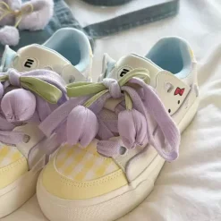 Mad|Aesthetic Sneakers*Boogzel Clothing Tulip Aesthetic Sneakers Yellow