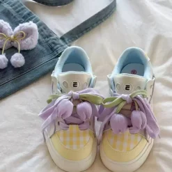 Mad|Aesthetic Sneakers*Boogzel Clothing Tulip Aesthetic Sneakers Yellow