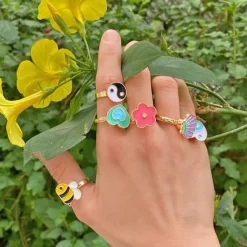 Anxiety Rings|Rings*Boogzel Clothing Yin Yang Anxiety Ring ☯︎
