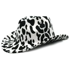 Hats*Boogzel Clothing Y2K Aesthetic Cow Print Hat