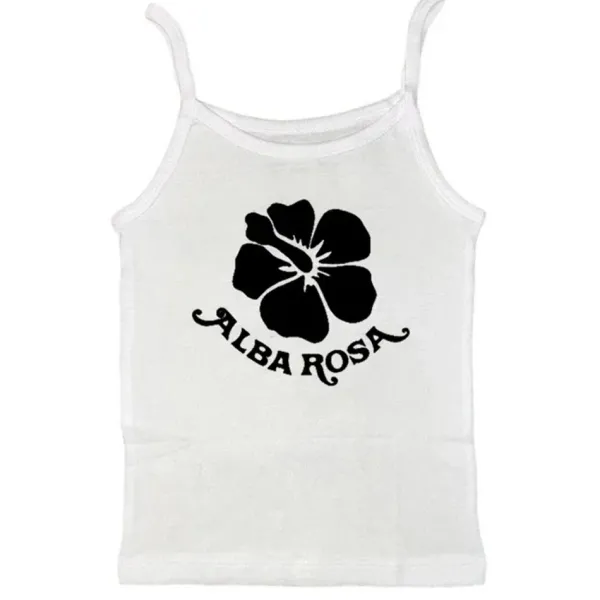 Y2K Tops*Boogzel Clothing Y2K Alba Rosa Aesthetic Tank Top