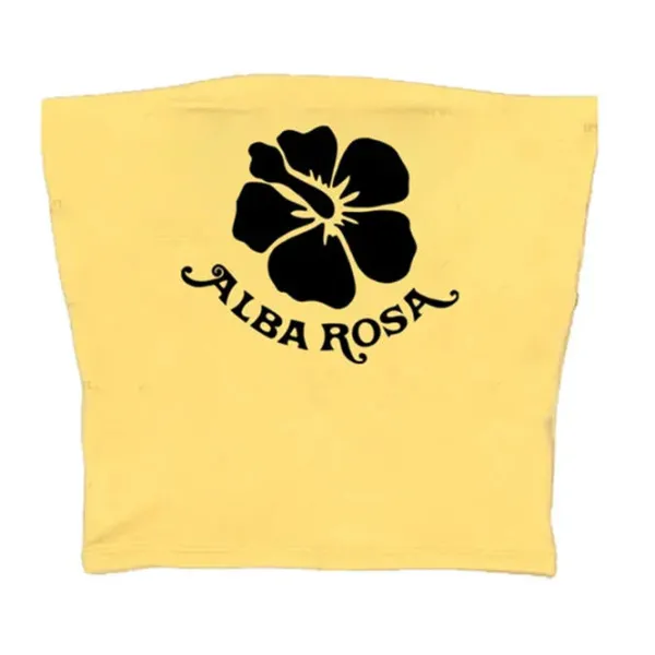 Y2K Tops|Crop Tops*Boogzel Clothing Y2K Alba Rosa Aesthetic Tube Top