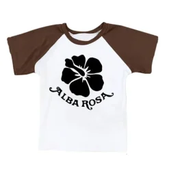 Y2K Tops|Aesthetic T-Shirts & Graphic Tees*Boogzel Clothing Y2K Alba Rosa Baby Tee