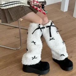 Other|Socks*Boogzel Clothing Y2K Bows Leg Warmers