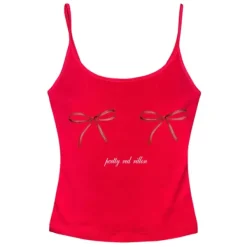 Y2K Tops*Boogzel Clothing Y2K Bows Skinny Tank Top