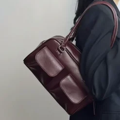 Bags & Purses*Boogzel Clothing Y2K Double Pocket Shoulder Bag