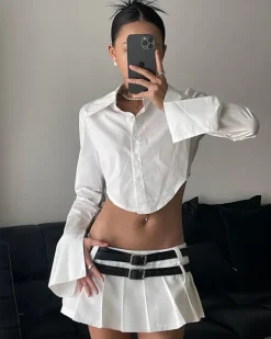 Belts & Chains*Boogzel Clothing Y2K Double-Belt Extreme Micro Skirt